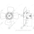 Ventilador de resfriamento do radiador automático para Holdenbarina hatchback Opel